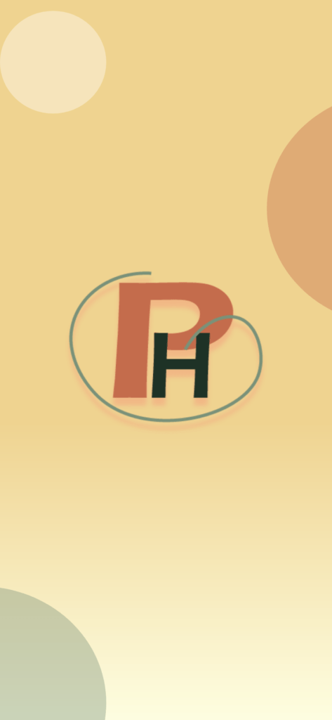 Launch screen showing logo